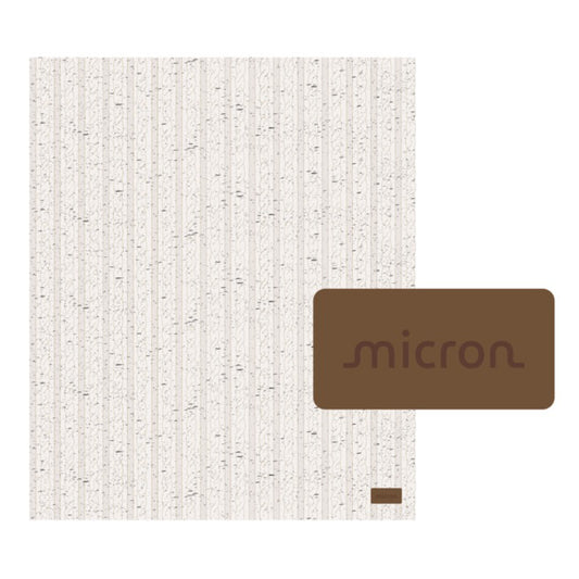 Chenille Blanket with Leather Patch