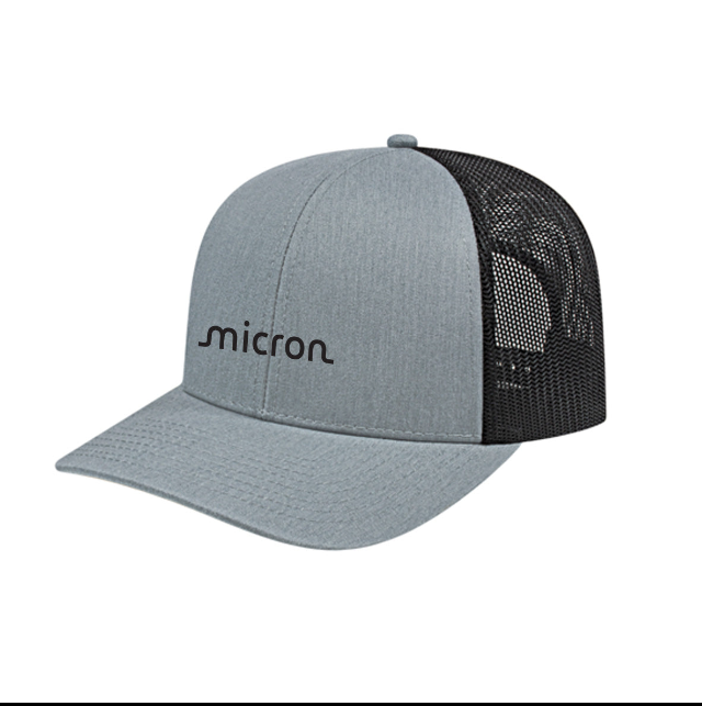 Snapback Trucker with Rubberized Logo
