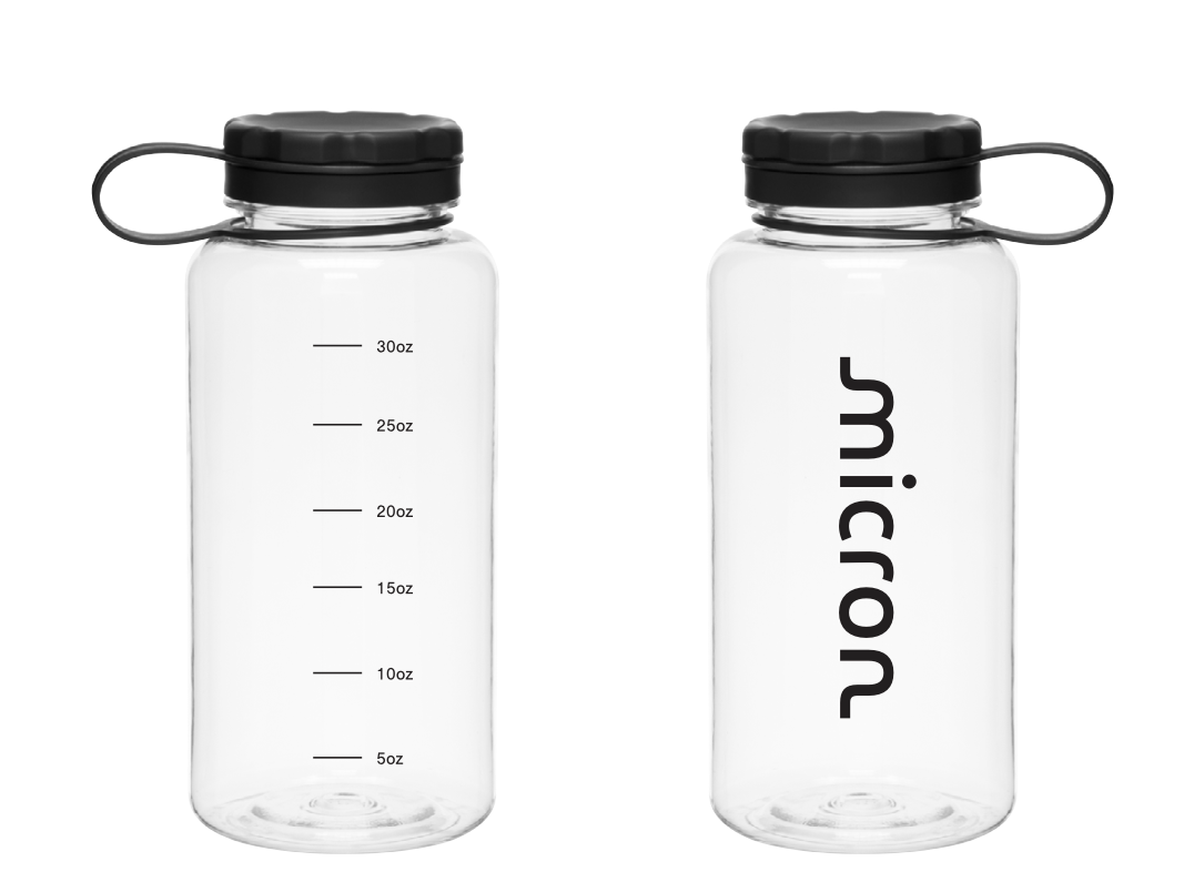 34 OZ. H2GO WIDE 2.0 WATER BOTTLE