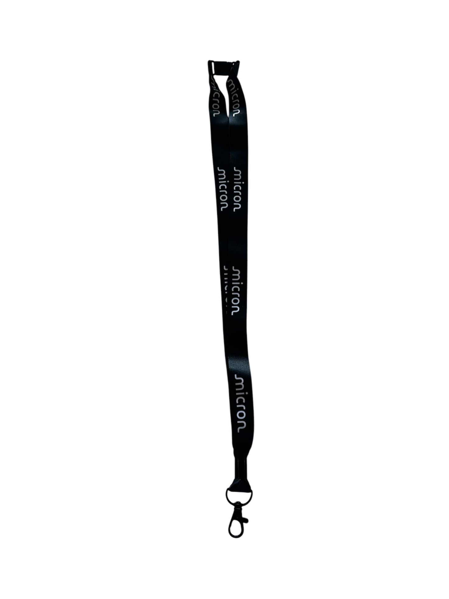 Black Step and Repeat Lanyard